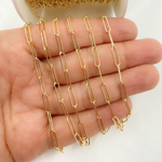 Load image into Gallery viewer, V205GF. 14k Yellow Gold Filled Smooth Paperclip Link Chain