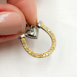 Load image into Gallery viewer, Shop Now terling Silver Horseshoe Pendant