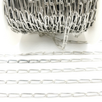Load image into Gallery viewer, Sterling Silver Paperclip Chain