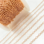 Load image into Gallery viewer, Rose Gold Filled Cable Chains