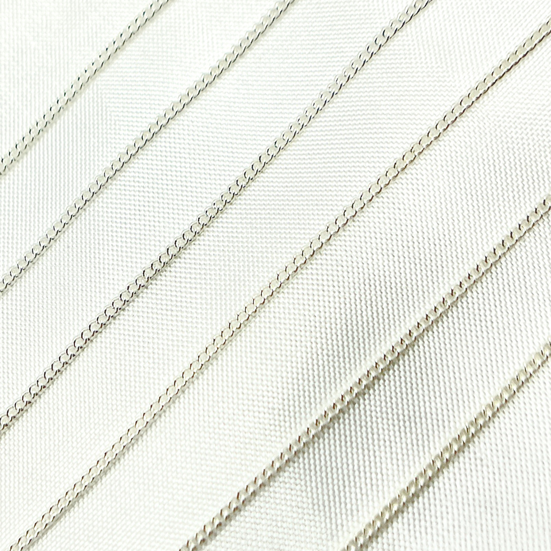 Sterling Silver Cable Link Chains