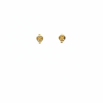 Load image into Gallery viewer, ER427136. 14k Solid Gold Diamond and Gemstone Cross Stud Earrings