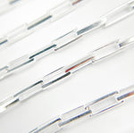 Load image into Gallery viewer, X16SS. Sterling Silver Flat Box Link Chain
