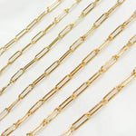 Load image into Gallery viewer, 4002GF. 14K Gold-Filled Smooth Paperclip Chain