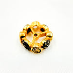 Load image into Gallery viewer, DC748. Diamond Sterling Silver Spacer Bead with Gemstone