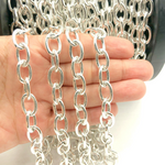 Load image into Gallery viewer, Buy 925 Sterling Silver Oval Link Chain