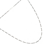 Load image into Gallery viewer, Oxidized Black and Silver Chain with tubes