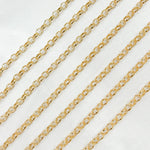 Load image into Gallery viewer, 565GF. 14K Gold Filled Oval Rolo Chain