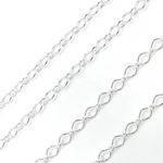 Load image into Gallery viewer, 925 Sterling Silver Big and Small Oval Link Chain