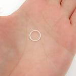 Load image into Gallery viewer, 10MM 20.5 Gauge White Twisted Close Jump Ring