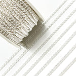 Load image into Gallery viewer, Sterling Silver Double Curb