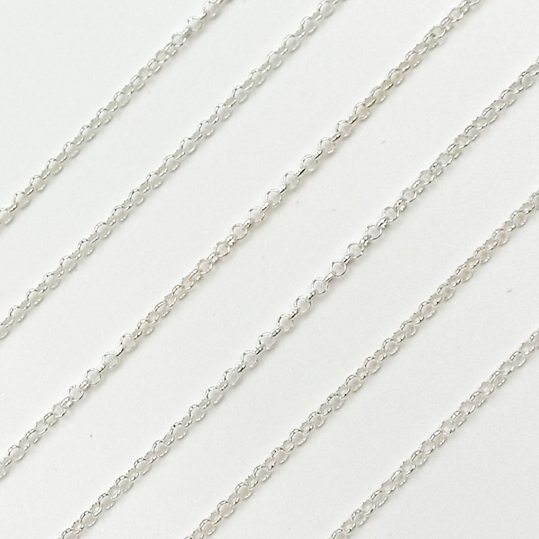 Shop Now Sterling Silver Rolo Link Chain