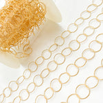 Load image into Gallery viewer, 748TWGF. 14K Gold Filled Twisted Round Link Chain