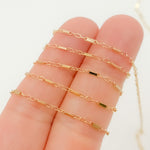 Load image into Gallery viewer, Shop Now 14K Gold-Filled Cable Tube Chain