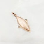 Load image into Gallery viewer, DP206. Diamond Sterling Silver Fancy Shape Pendant