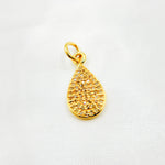 Load image into Gallery viewer, DC296. Diamond Sterling Silver Drop Charm