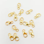 Load image into Gallery viewer, Gold Plated Trigger Clasp