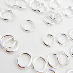 Load image into Gallery viewer, Shop White Sterling Silver Open Jump Ring