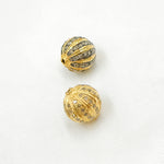 Load image into Gallery viewer, DC820. Diamond & Sterling Silver Round Bead