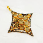 Load image into Gallery viewer, DSP014. Diamond Sterling Silver Diamond Pendant with Gemstone