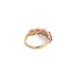 Load image into Gallery viewer, 14k Solid Gold Diamond and Ruby Ring