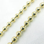 Load image into Gallery viewer, 14K Solid Yellow Gold Ball Necklace