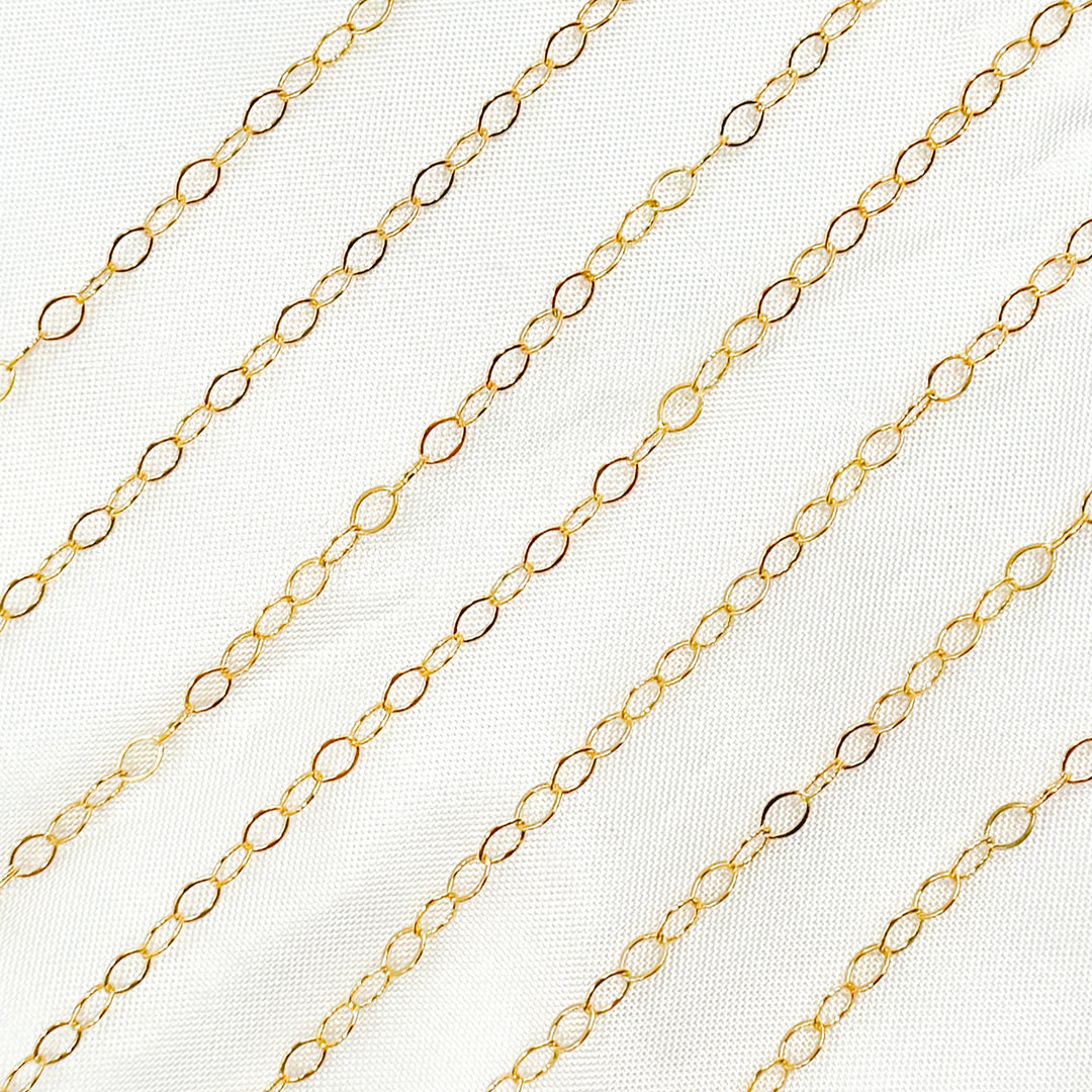 Buy Now Filled Flat Oval Link Chains