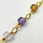 Load image into Gallery viewer, Multi Color CZ Roundel Wrapped Chain