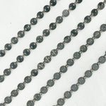 Load image into Gallery viewer, Buy Sterling Silver Textured Disc Chain
