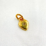 Load image into Gallery viewer, DC138. Diamond Sterling Silver Heart Charm