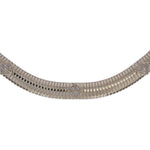 Load image into Gallery viewer, NFH72750. 14K Solid Gold Diamond Snake Necklace