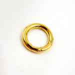 Load image into Gallery viewer, Shop Now 15MM Gold-plated Sterling Silver Round Clasp