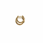 Load image into Gallery viewer, EHA57622. 14k Solid Gold Diamond Flower Stud Earrings