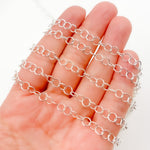 Load image into Gallery viewer, Silver Smooth Round Link Chain