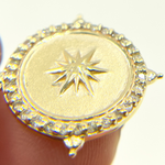Load image into Gallery viewer, GDP177. 14K Solid Gold Diamond Star Charm