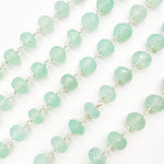 Load image into Gallery viewer, AQUAC3. Aquacalcy Sterling Silver Wire Chain