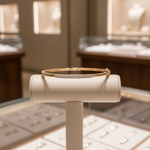 Load image into Gallery viewer, BNH68681. 14K Solid Gold Diamond Bangle