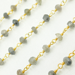 Load image into Gallery viewer, BMS5. Black Moonstone Wire Chain