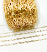Load image into Gallery viewer, 14K Gold Filled Paperclip Chain. 2903GF
