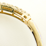 Load image into Gallery viewer, KG87. 14K Solid Gold Diamond Bangle