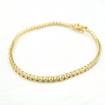 Load image into Gallery viewer, VT20BT120A. 14K Gold Diamond Bracelet