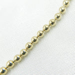 Load image into Gallery viewer, 14K Solid Yellow Gold Ball Necklace