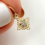 Load image into Gallery viewer, Diamond Diamond Shape Charms