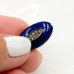 Load image into Gallery viewer, Buy Now Diamond Sterling Marquise Enamel Bead