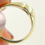 Load image into Gallery viewer, 14K Solid Gold Blue Sapphire Ring.