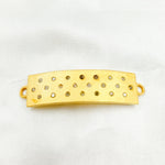 Load image into Gallery viewer, DC582. Diamond & Sterling Silver Rectangle Connector
