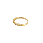 Load image into Gallery viewer, 14k Solid Yellow Gold Diamond Ring.