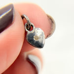 Load image into Gallery viewer, DC138. Diamond Sterling Silver Heart Charm