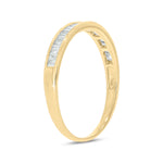 Load image into Gallery viewer, 14K Solid Gold Baguette Diamond Ring
