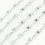 Load image into Gallery viewer, Z107SS. Sterling Silver Oval & Mariner Link Chain